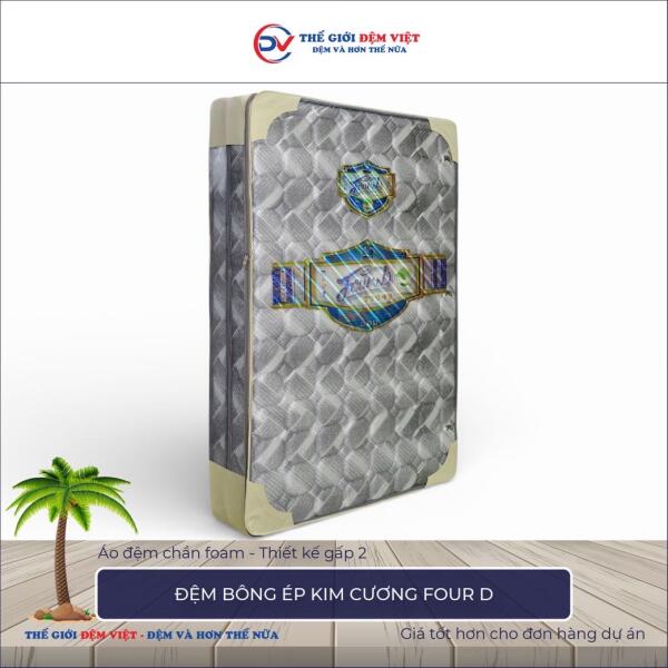 Đệm bông ép Kim Cương Four D 3